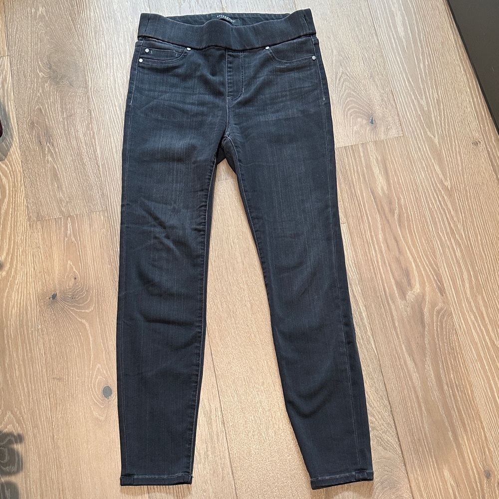 Liverpool Charcoal Black Women's Skinny Jeans